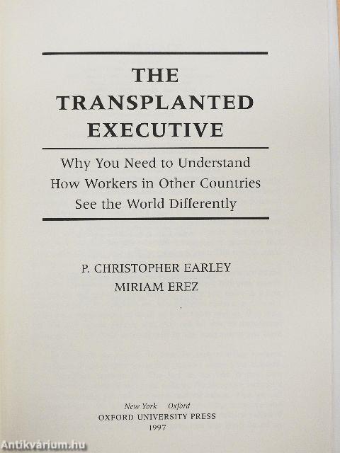 The Transplanted Executive