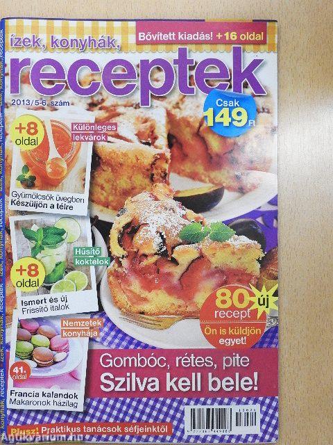 Ízek, konyhák, receptek 2013/5-6.