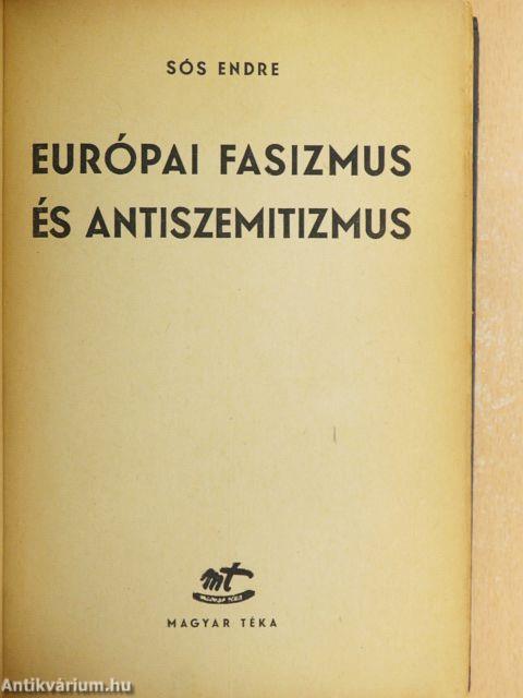 Európai fasizmus és antiszemitizmus