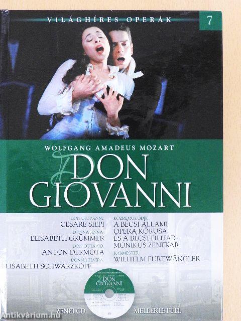 Wolfgang Amadeus Mozart: Don Giovanni - CD-vel