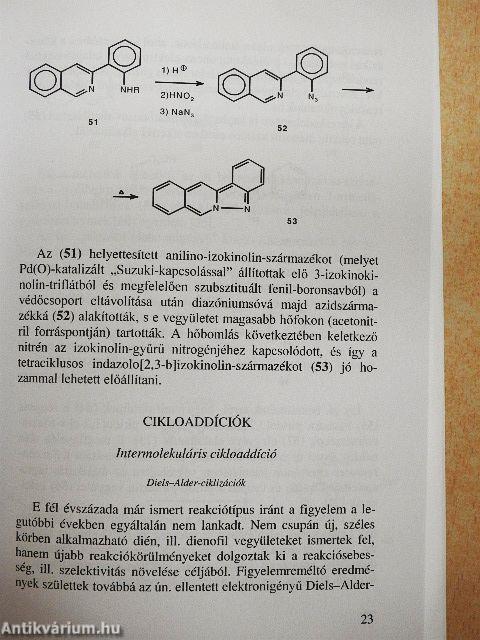 A kémia újabb eredményei 85.