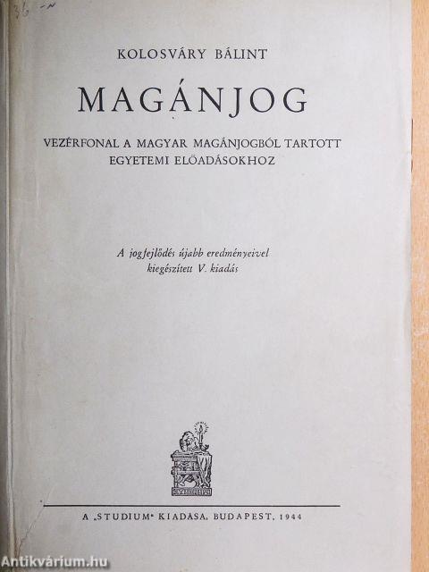 Magánjog