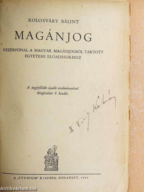 Magánjog