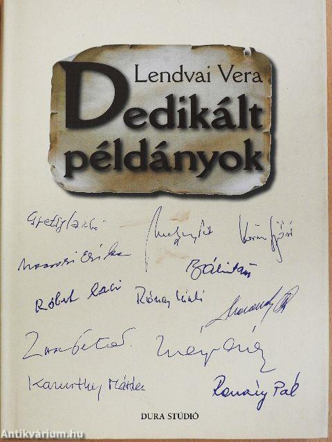 Dedikált példányok