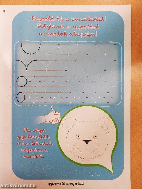 Munkafüzet 1 - vonalvezetéses rajzgyakorlatok sík és térbeli alapismeretek