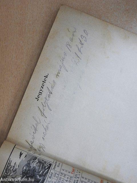 A Fehér Kereszt Országos Lelenczház Egyesület Naptára az 1903-ik évre