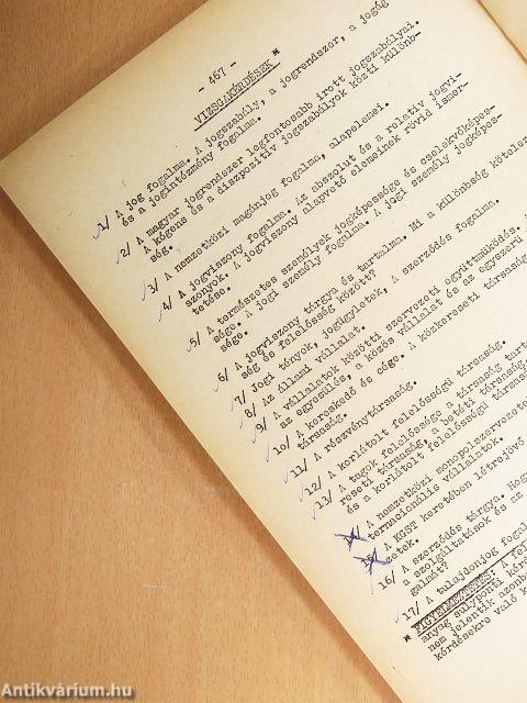 Nemzetközi kereskedelmi jogi ismeretek I-II.