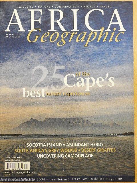 Africa Geographic December 2004-January 2005