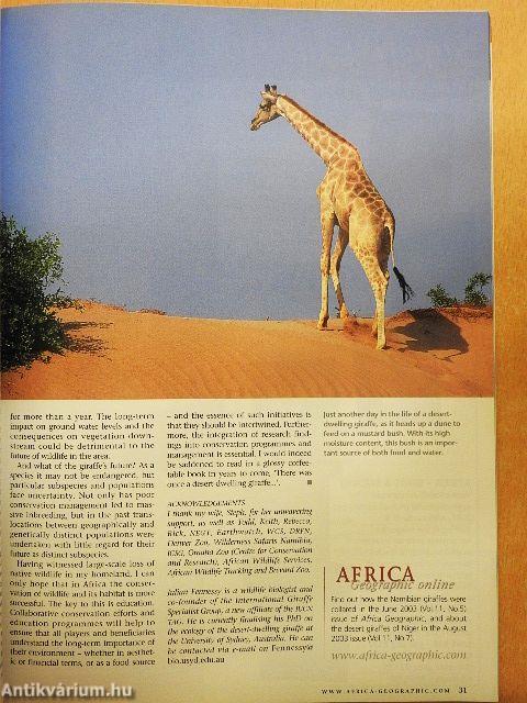 Africa Geographic December 2004-January 2005