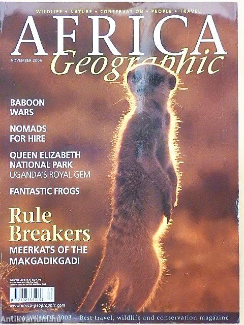 Africa Geographic November 2004