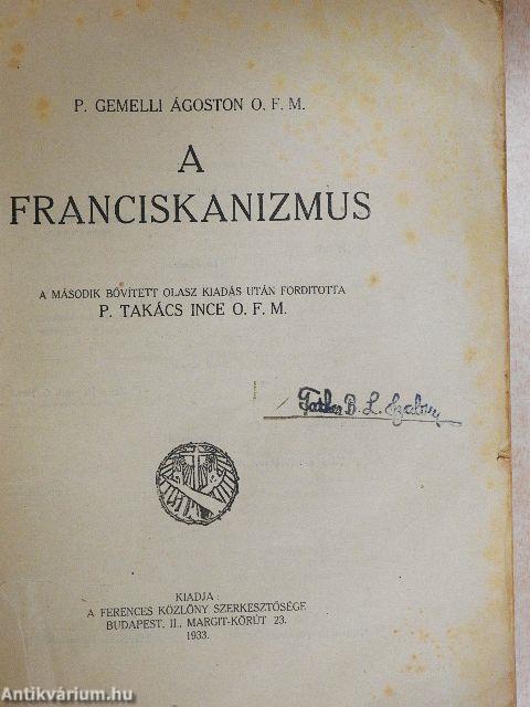 A franciskanizmus