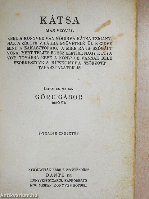 Kátsa/Göre Martsa lakodalma