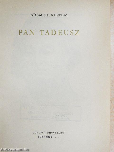 Pan Tadeusz