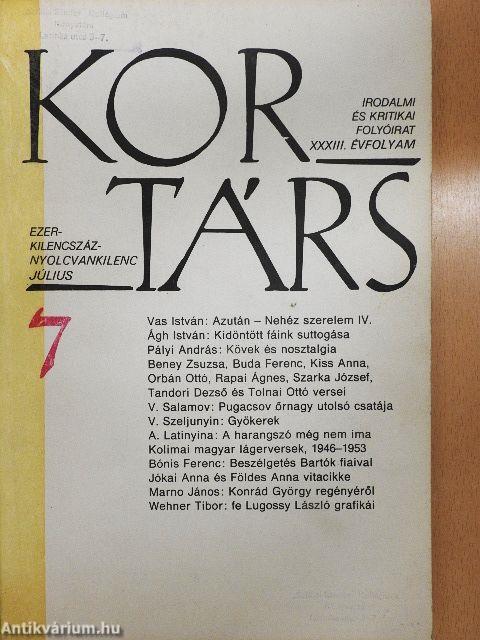 Kortárs 1989. július