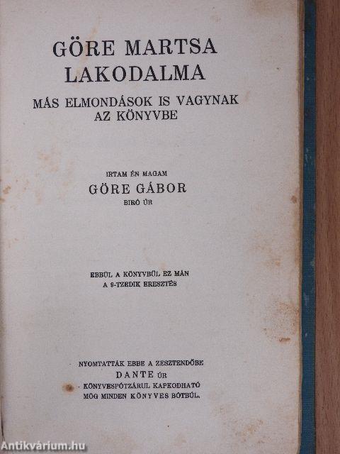 Kátsa/Göre Martsa lakodalma
