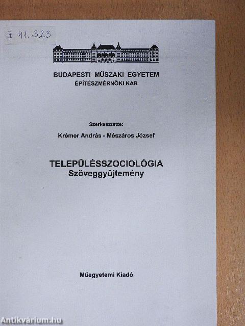 Településszociológia