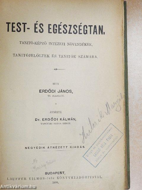 Test- és egészségtan/Lélektan/Neveléstan/Nevelés-történelem