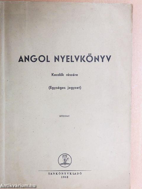 Angol nyelvkönyv