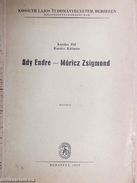 Ady Endre-Móricz Zsigmond