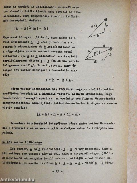 Matematika I.