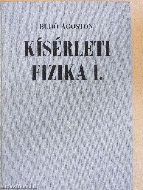 Kísérleti fizika I.