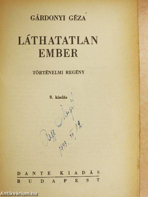Láthatatlan ember