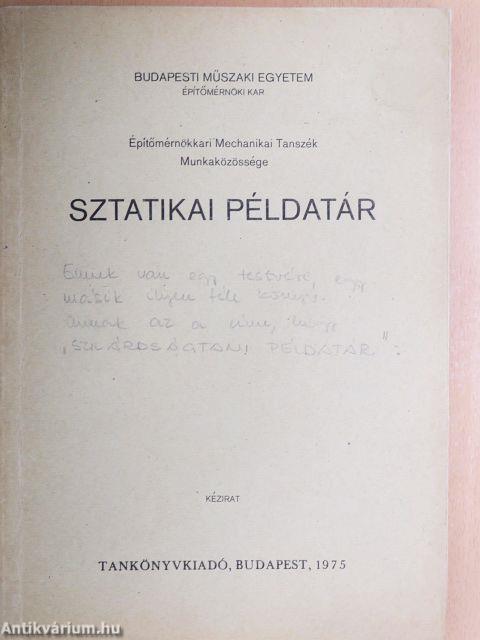 Sztatikai példatár