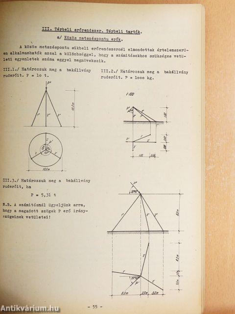 Sztatikai példatár