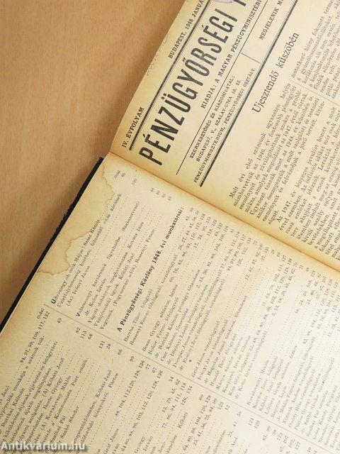 Pénzügyőrségi Közlöny 1948. január-december/1949. (nem teljes évfolyam)