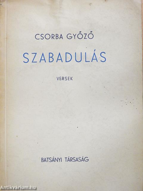 Szabadulás (dedikált példány)