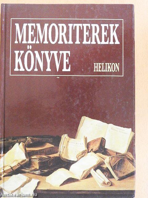 Memoriterek könyve