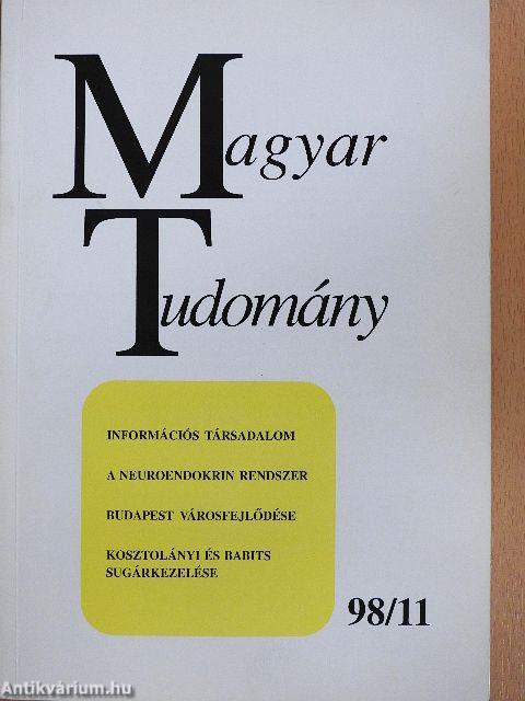 Magyar Tudomány 1998. november