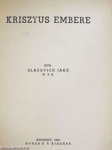 Krisztus embere