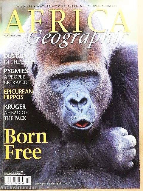 Africa Geographic November 2003