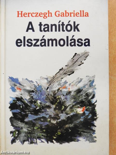 A tanítók elszámolása (dedikált példány)