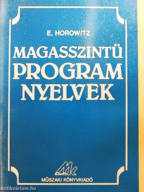 Magasszintű programnyelvek