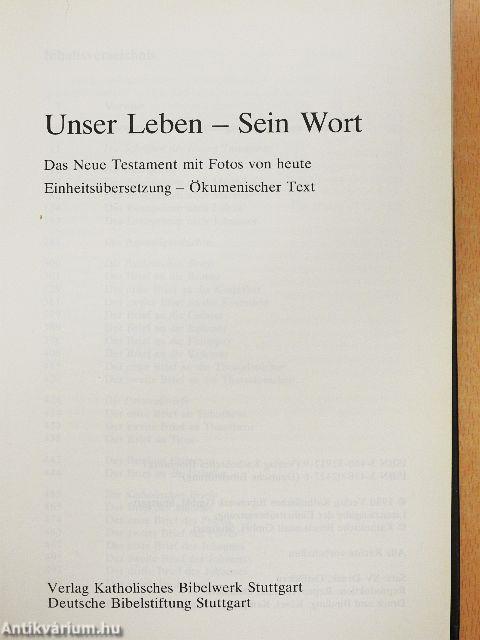 Unser Leben - Sein Wort