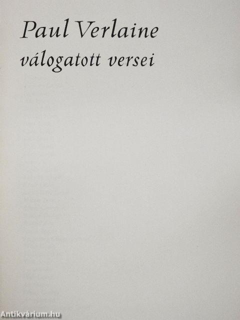 Paul Verlaine válogatott versei