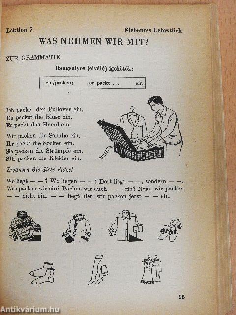 Német nyelvkönyv 1.