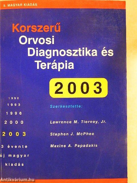 Korszerű Orvosi Diagnosztika és Terápia 2003