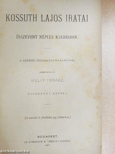 Kossuth Lajos iratai