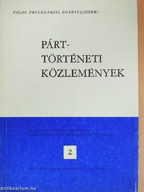 Párttörténeti Közlemények 1978/2.