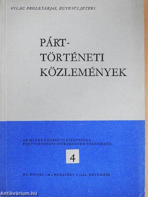 Párttörténeti Közlemények 1969. december