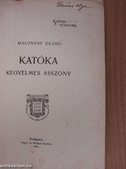 Katóka kegyelmes asszony