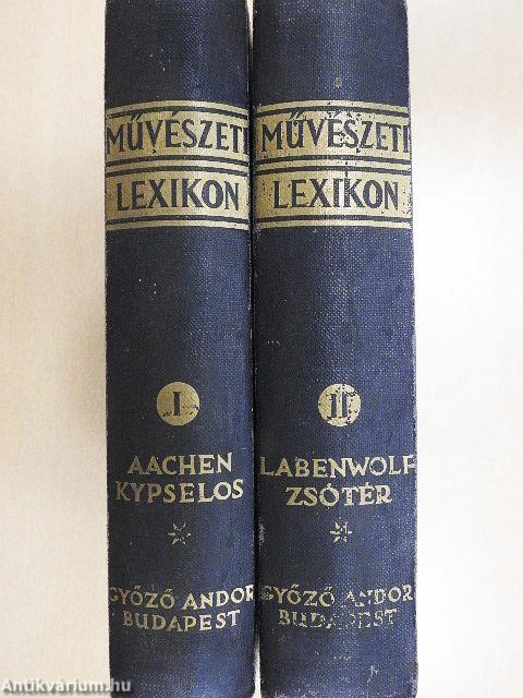 Művészeti lexikon I-II.