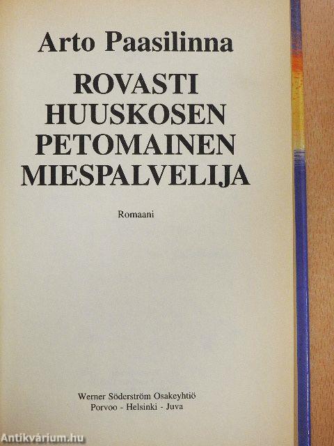 Rovasti Huuskosen Petomainen Miespalvelija