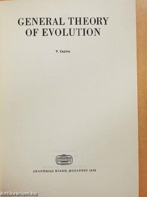 General Theory of Evolution