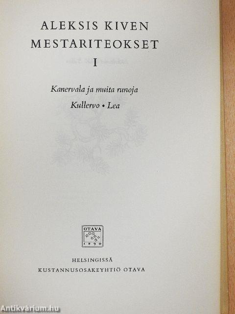 Aleksis Kiven Mestariteokset I-III.