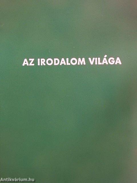 Az irodalom világa