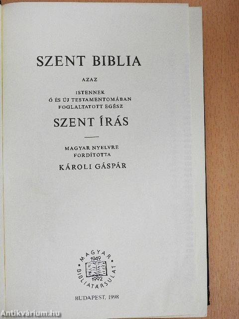 Szent Biblia